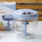 Hand-Pulled Multipurpose Chopper & Cutter – Fast & Easy Kitchen Helper